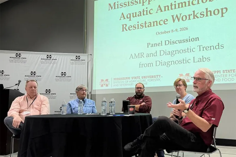 MSU convenes aquatic health experts to address antimicrobial resistance in aquaculture