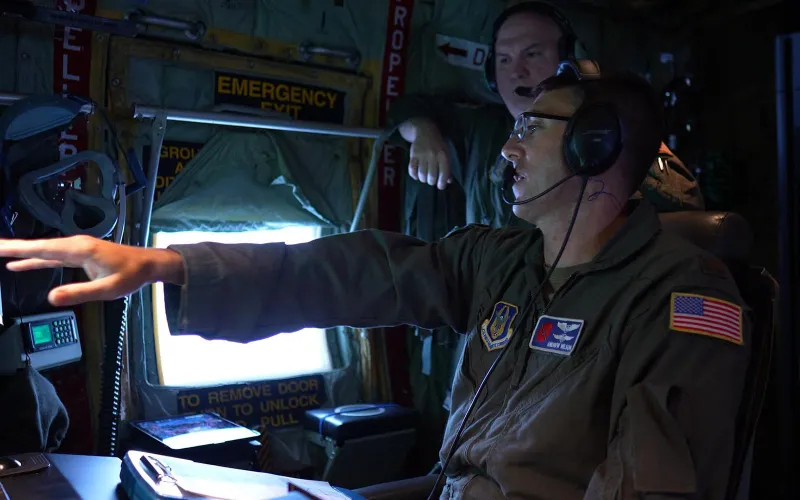 Into the Storm: Wilson's weather journey takes Bulldog alum from MSU classroom to USAF Hurricane Hunter squadron