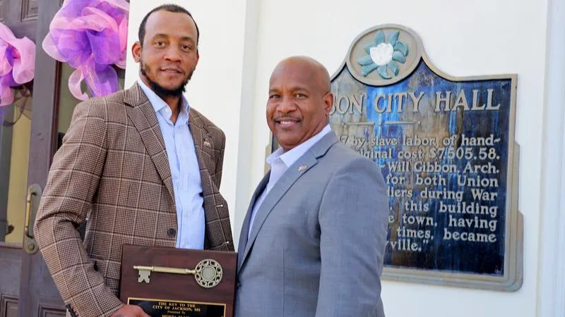 Alcorn State Men's Basketball GM Monta Ellis Honored with Key to the City of Jackson