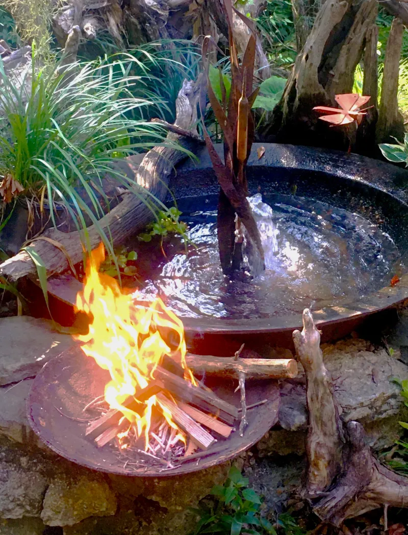 Felder Rushing: Fire & Water Bring Magic to Small Gardens