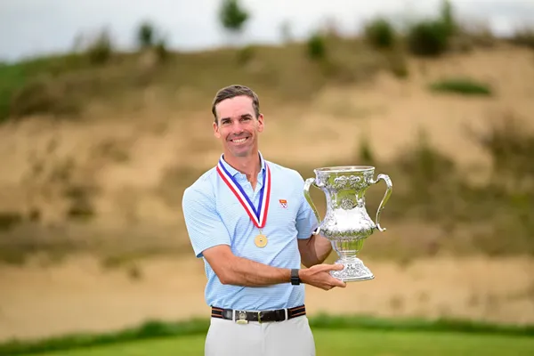 Andrew Bailey was at the US Open to sell merchandise. He returns next year as a player