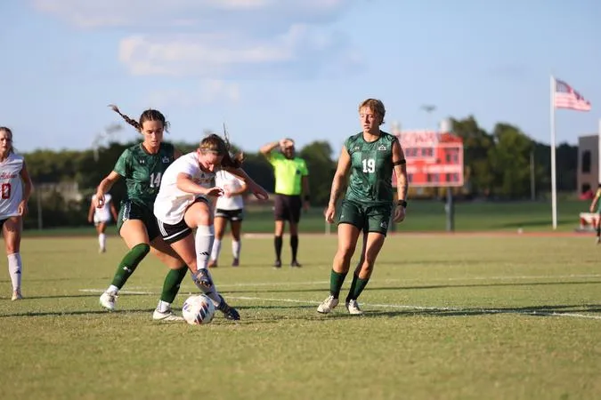 Late Goal Lifts Lady Statesmen to a 2-1 win over AUM