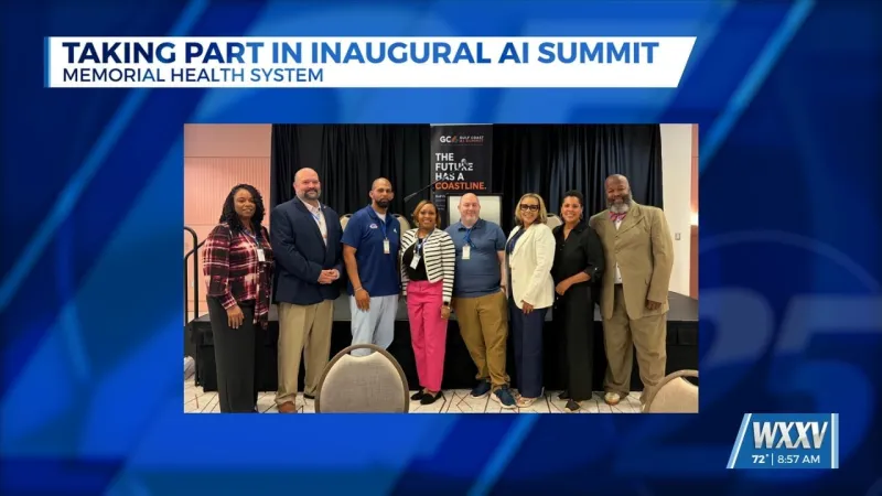 Memorial Health System team members take part in AI Summit