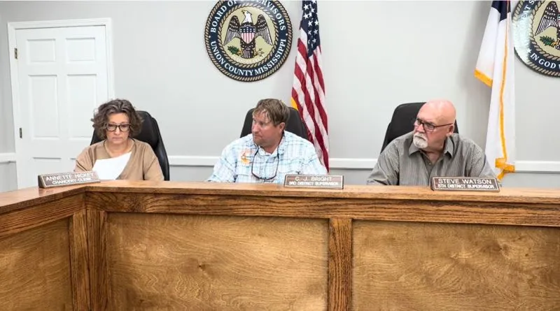 Supervisors addressed county business in brief meeting (Oct. 5, 2026)