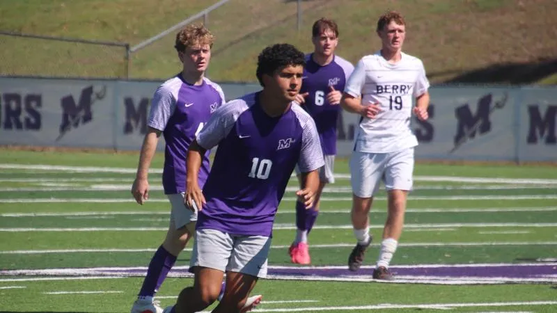 Men's Soccer Draws Oglethorpe, Falls Short Against Berry in Home Matchups