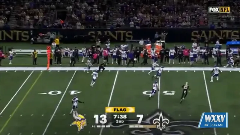 New Orleans Saints fall to Minnesota Vikings