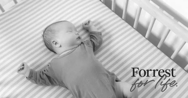 SIDS Awareness: Forrest Wants to Help Create a Safer Sleep Environment for Your Baby
