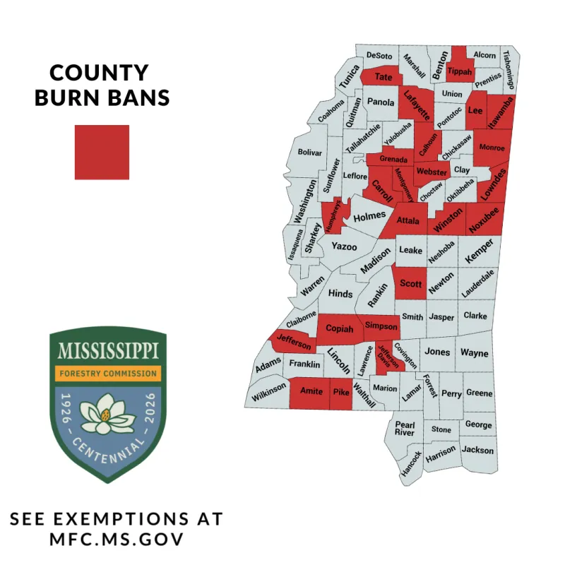 Scott County under burn ban until Nov. 2