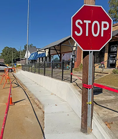 Bruce Square sidewalk improvements will spread down to South Newberger