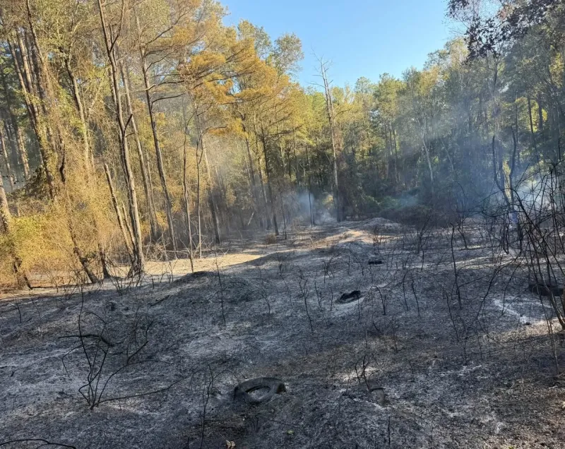 Emergency Management appeals for caution as dry, windy conditions fuel multiple grass and brush fires; no formal ban in effect
