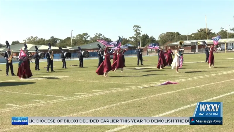 High School marching bands participate in 58th annual State Marching Evaluation