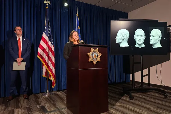 Las Vegas officials release the ID of a man whose body was found in a barrel in Lake Mead