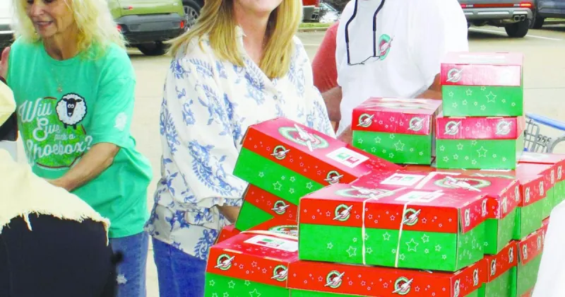 It is time to start packing shoeboxes!