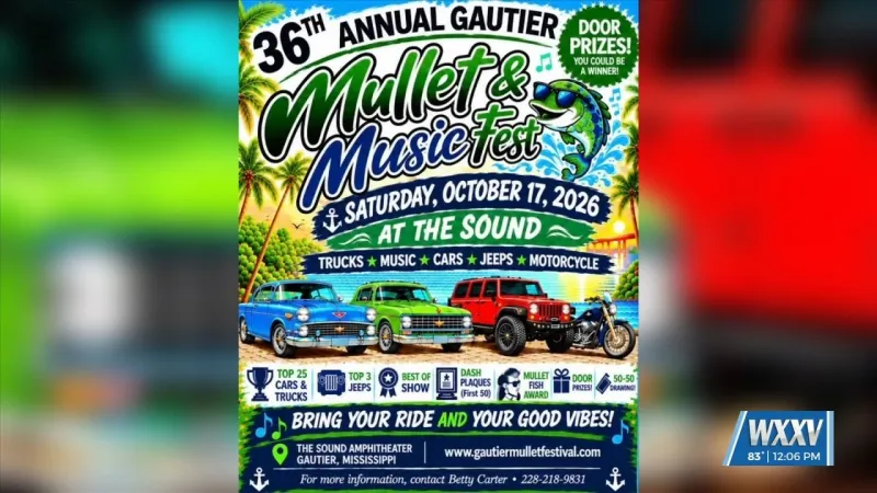 Mullet Fest returns to Gautier this weekend