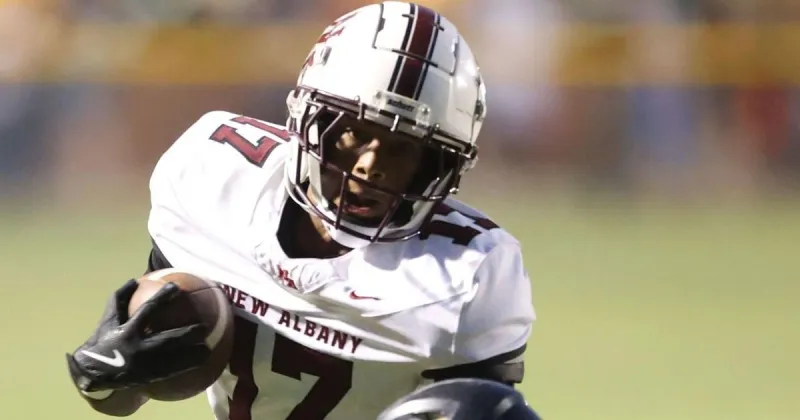 Knox scores four touchdowns as New Albany routs South Pontotoc, 49-9