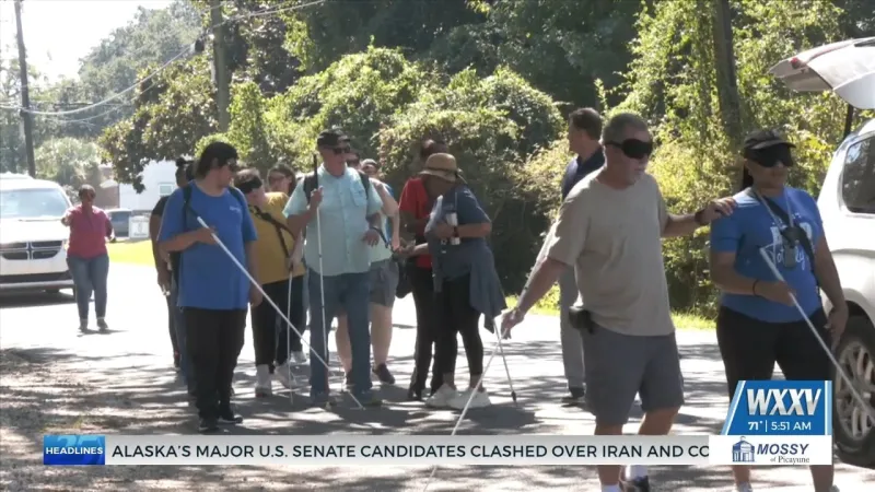 Mississippi Emerge Center for the Blind hosts White Cane Safety Day Walk