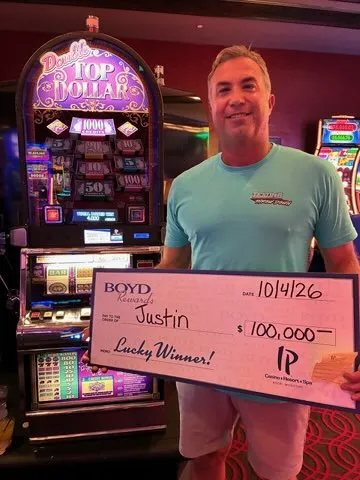 Texas guest wins a $100,000 Jackpot at IP Casino Resort Spa