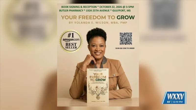 Local author holding book signing