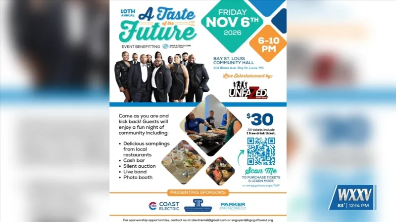 Boys and Girls Club of the Gulf Coast hosting 'Taste of the Future' benefit