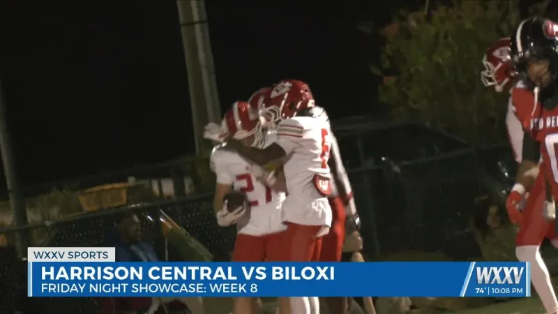 Biloxi defeats Harrison Central on the road 30-14