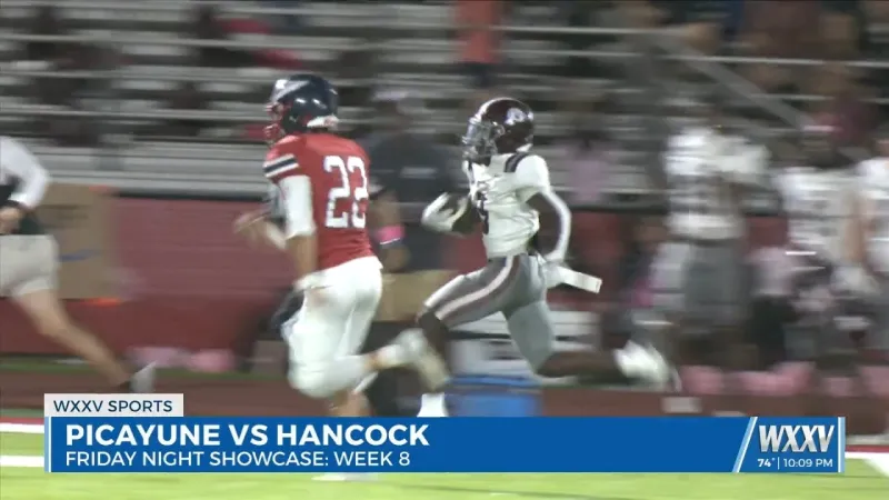 Picayune Pulls Away From Hancock for 56-27 Regional Win