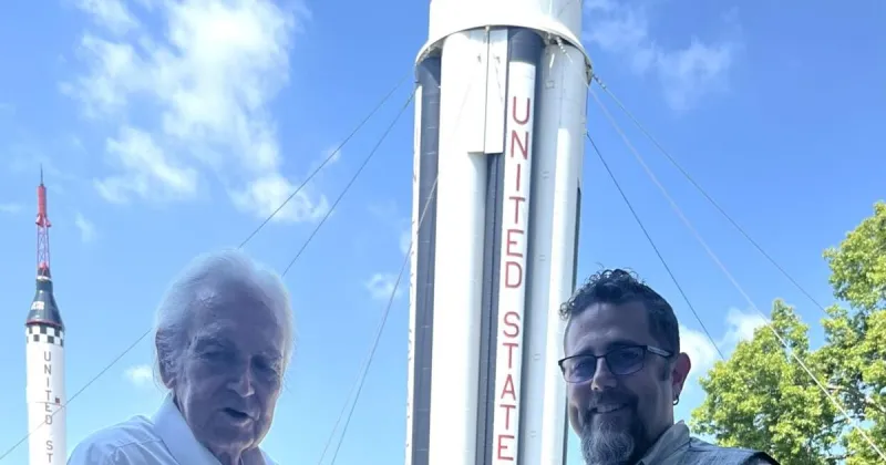 Lunar Bible donated to U.S. Space and Rocket Center's permanent collection