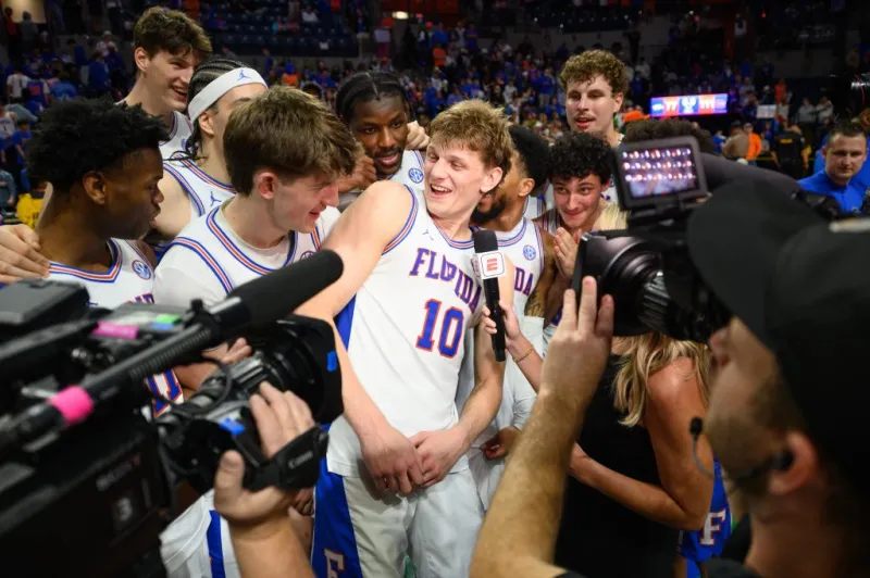 Preseason AP Top 25 men's basketball poll released with Florida on top