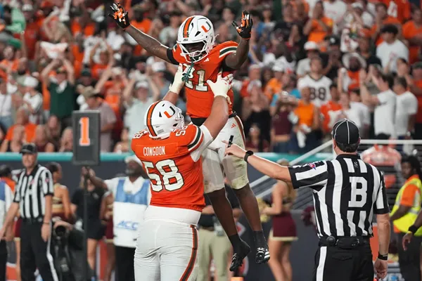 Miami is No. 1 in AP Top 25 for 1st time since '02, No. 2 BYU's ranking best since '84 title season