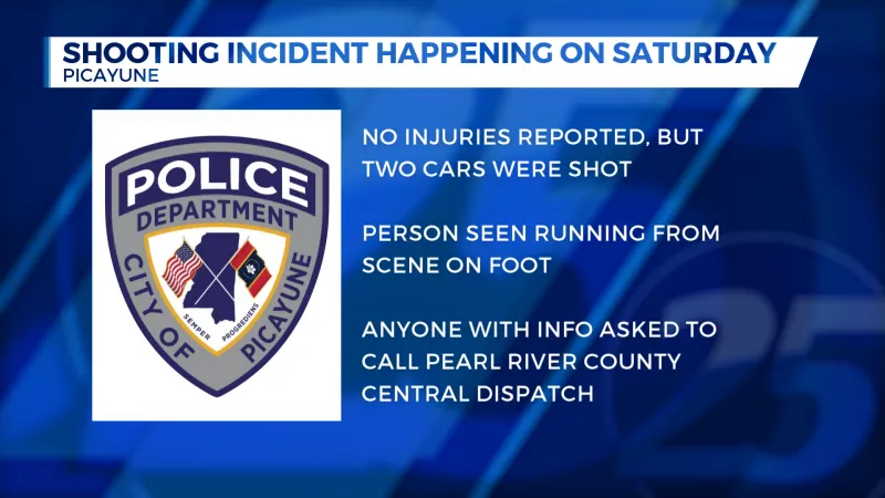 Picayune Police searching for suspect in weekend shooting