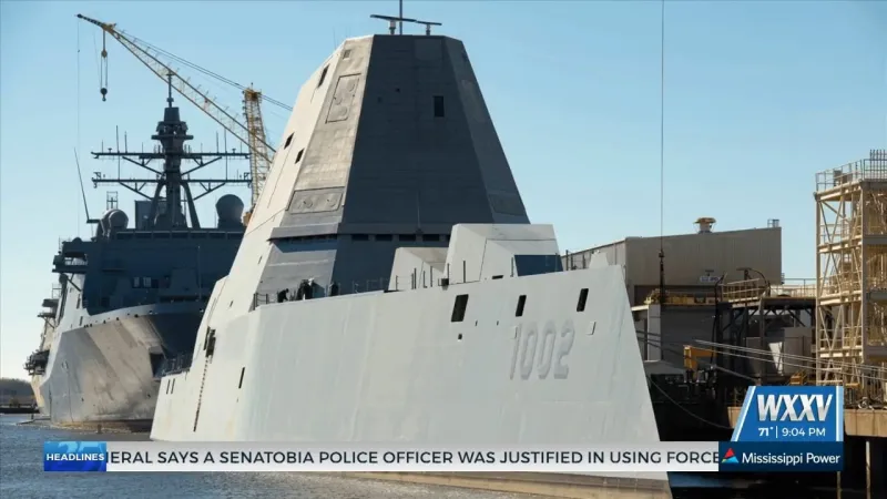 HII's Ingalls Shipbuilding awarded contract modification for DDG 1002 Sea Trials