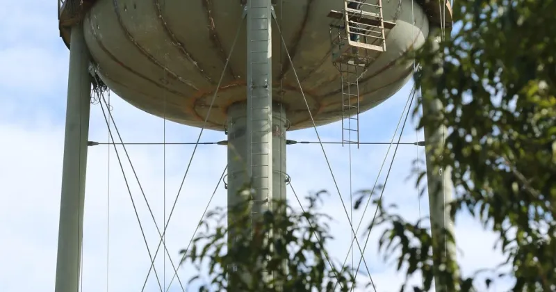 Carolina community water tower nears completion