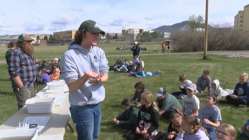 Butte students learn about delicate nature of stormwater ecosystem