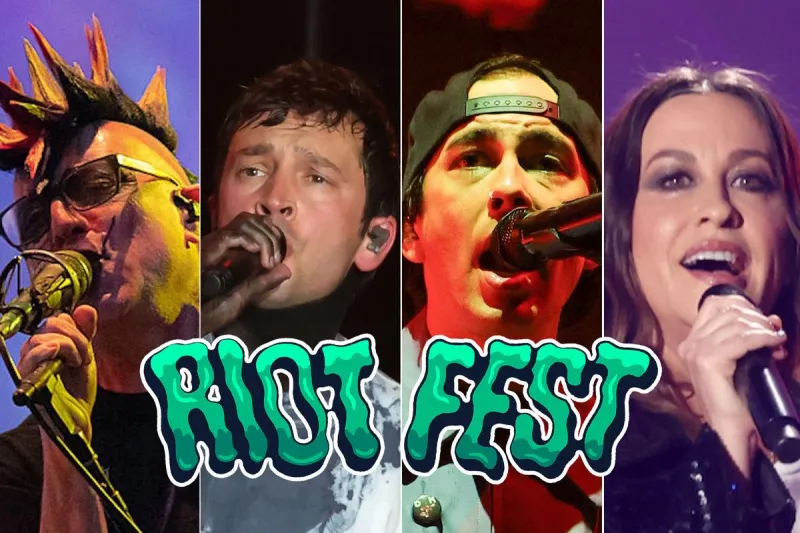 Riot Fest 2026 Lineup Revealed -- Tool, Twenty Pilots, Pierce the Veil, Alanis Morissette + More