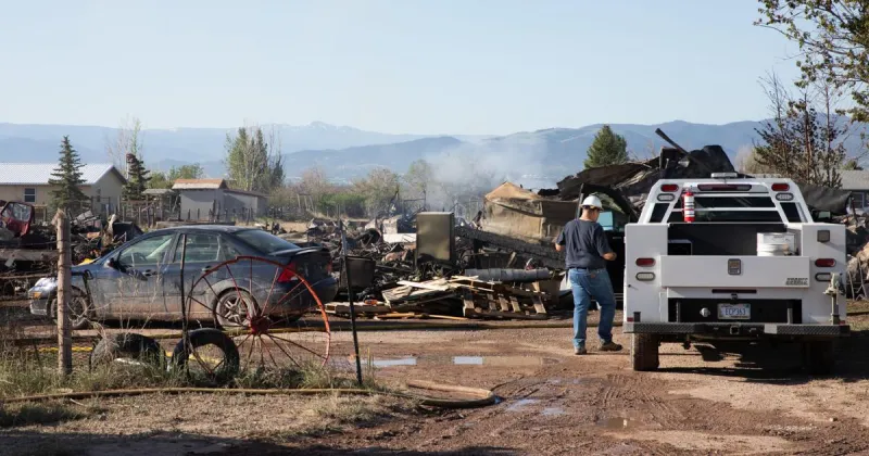Overnight fire destroys Helena Valley home
