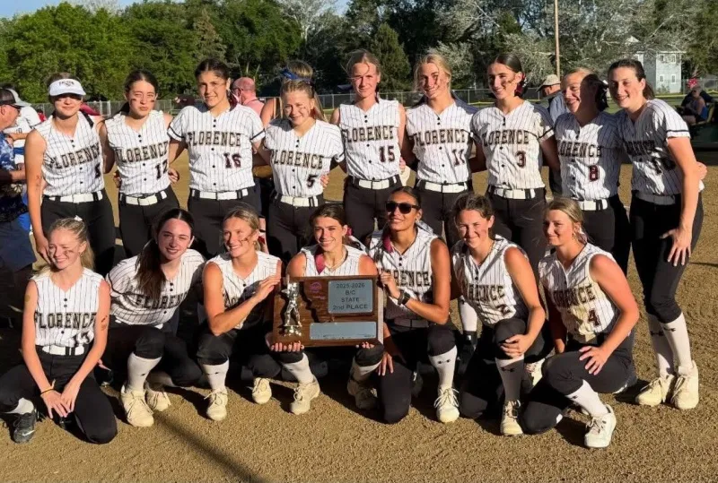 Florence softball 2026 state runner-up