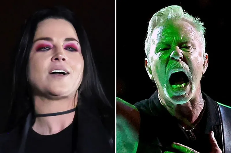 The Magic Moment Between Evanescence's Amy Lee + Her 11-Year-Old Son at a Metallica Show