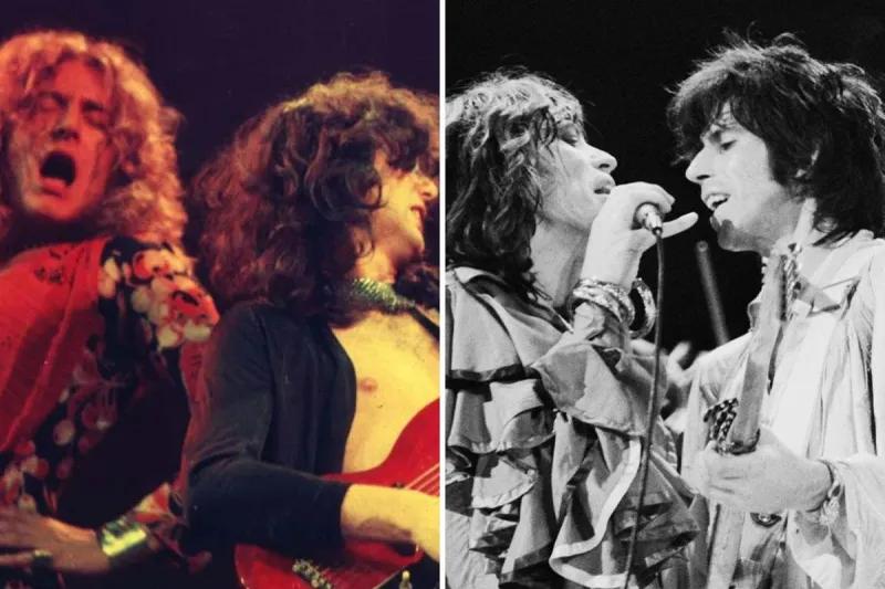 The 'Big 4' of '70s Rock Bands