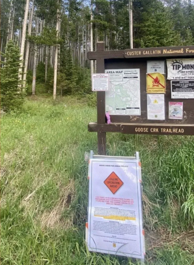 Goose Creek, Bear Canyon trail closures south of Bozeman in affect