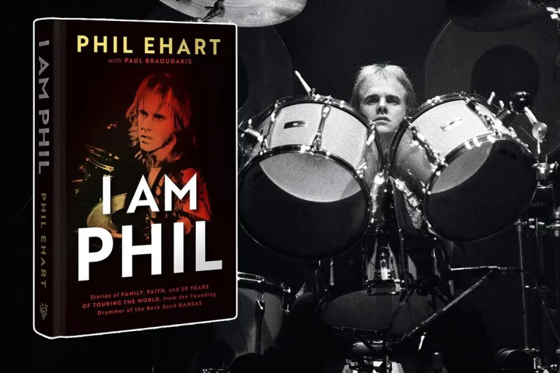 Exclusive: Kansas' Phil Ehart on His New Book: 'I Never Had the Time To Sit Down and Look at My Life'