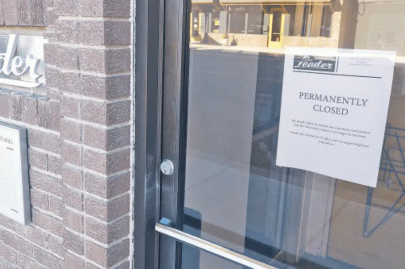 The Anaconda Leader shuts down after run of 55 years
