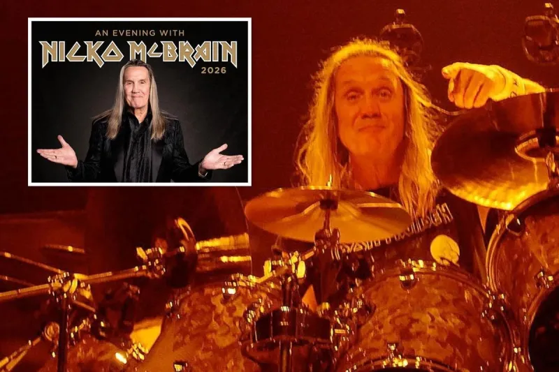 Nicko McBrain Book Tour