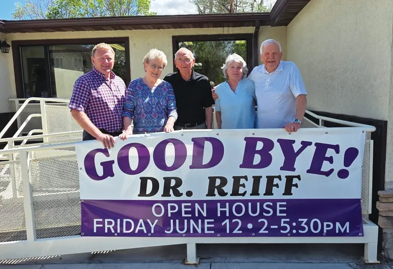 Reiffs, Thankful & Rich with Blessings, Welcome Retirement