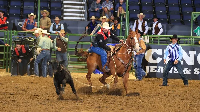 Montana Western Men's Rodeo Concludes Second Go Round at CNFR