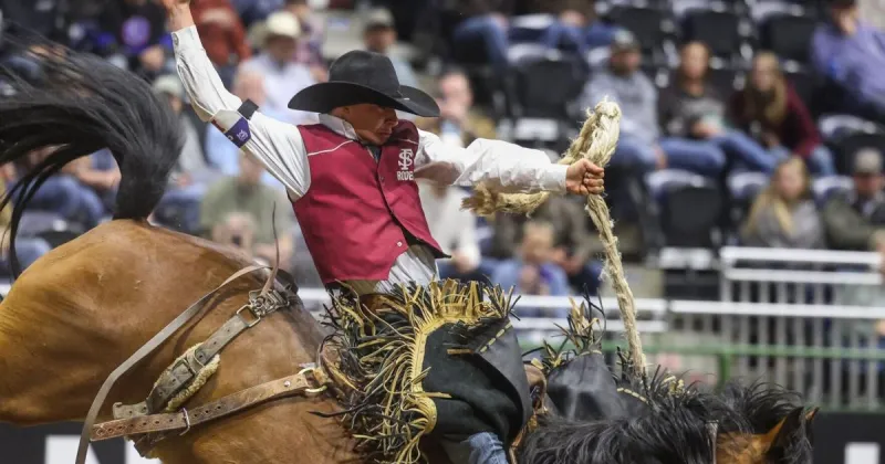 Scoreboard: College National Finals Rodeo average leaders after round two