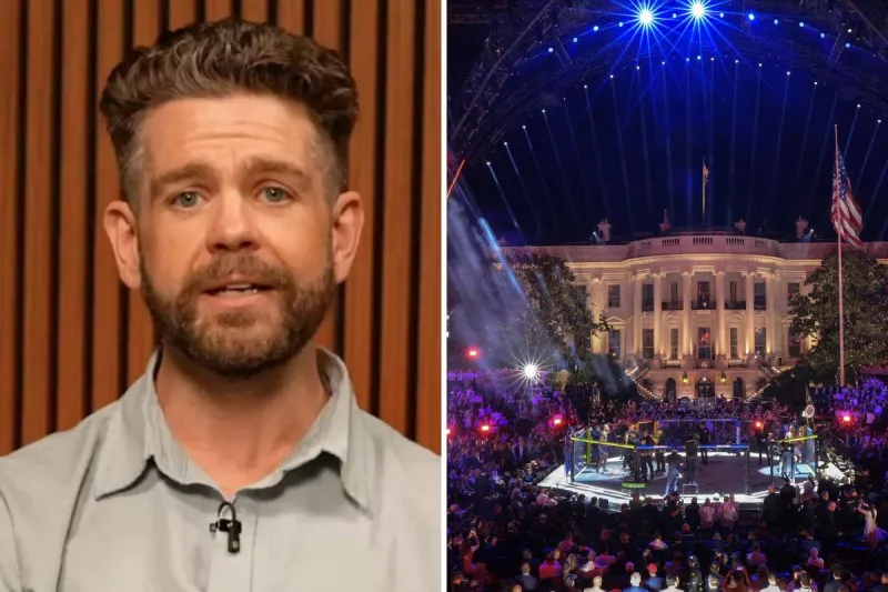 Jack Osbourne Reacts to Backlash Over Attending White House UFC Fight