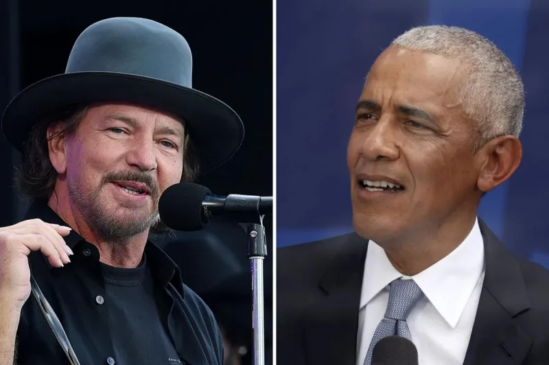 Pearl Jam's Eddie Vedder Plays Obama Center Grand Opening, Debuts New Song
