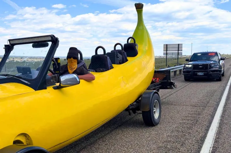 Who Owns the Giant Banana Car Spotted in Montana?