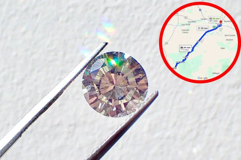 Montana's BIG Diamond Discovery Near Great Falls