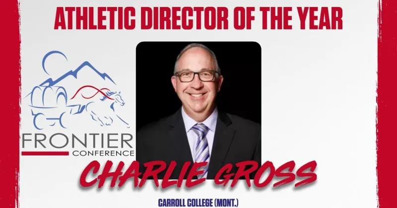 Carroll College's Charlie Gross tabbed Frontier Conference Athletic Director of the Year
