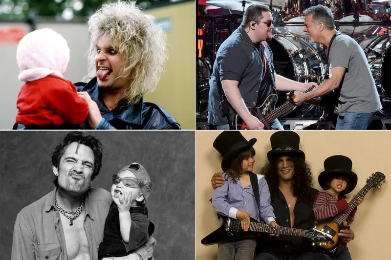 Rock Stars Being Dads: Photos of 43 Famous Musicians With Their Children